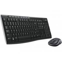 کیبورد و ماوس بی‌سیم Logitech مدل MK270