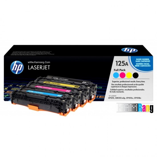 کارتریج لیزری رنگی hp مدل 125A