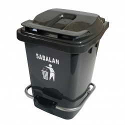 سطل زباله سبلان مدل پدالی کد 40