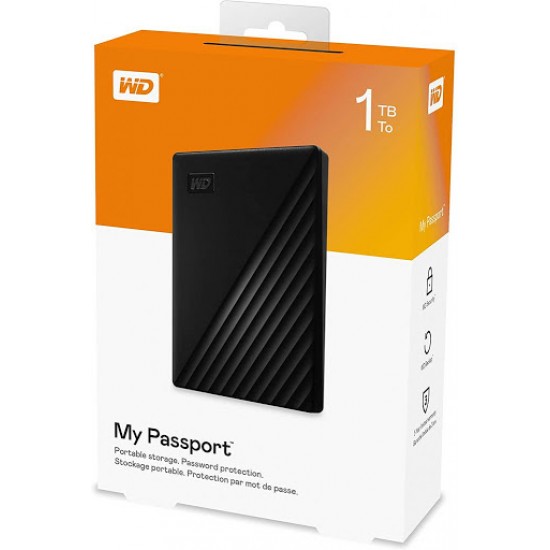 هارد اکسترنال Western Digital مدل My Passport WDBYNN0010B ظرفیت 1 ترابایت