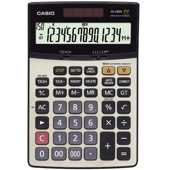 ماشین حساب رومیزی CASIO مدل DJ-240D